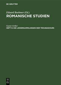 Produktbild: Die Liedersammlungen der Troubadours
