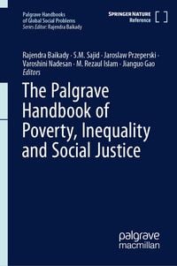 Produktbild: The Palgrave Handbook of Poverty, Inequality and Social Justice