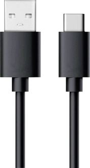 Bild vom Artikel RealPower USB-Kabel USB 2.0 USB-A Stecker, USB-C® Stecker 0.60m Schwarz 255650 vom Autor 