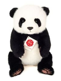 Produktbild: Teddy Hermann 92447 - Panda sitzend, Pl&uuml;sch, 28 cm