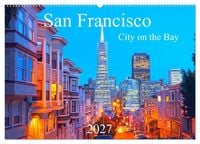 Produktbild: San Francisco - City on the Bay (Wandkalender 2027 DIN A2 quer), CALVENDO Monatskalender