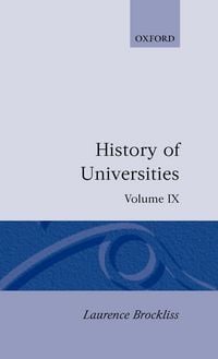 Produktbild: History of Universities