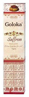 Produktbild: Räucherstäbchen Goloka "Saffron" 15gr.