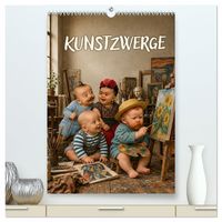 Produktbild: Kunstzwerge (hochwertiger Premium Wandkalender 2027 DIN A2 hoch), Kunstdruck in Hochglanz