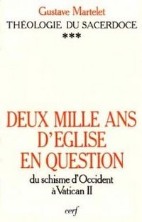 Produktbild: Deux Mille Ans D'Eglise en Question : Theologie Dusacerdoce, III