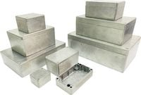 Produktbild: Gainta G117 Universal-Geh&auml;use 160 x 100 x 81 Aluminium Aluminium legiert Aluminium (Natur) 1 St.