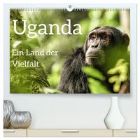 Produktbild: Uganda - ein Land der Vielfalt (hochwertiger Premium Wandkalender 2026 DIN A2 quer), Kunstdruck in Hochglanz