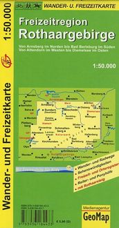Produktbild: Freizeitregion Rothaargebirge 1 : 50 000