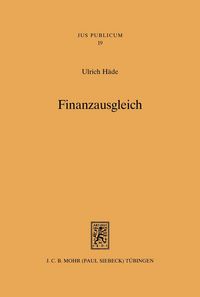 Produktbild: Finanzausgleich
