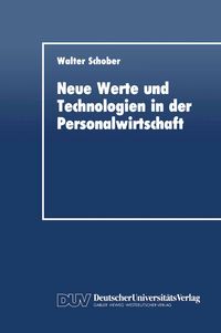 Produktbild: Neue Werte und Technologien in der Personalwirtschaft