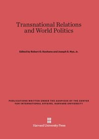 Produktbild: Transnational Relations and World Politics