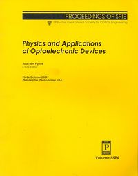 Produktbild: Physics And Applications Of Optoelectronic Devices
