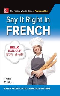 Produktbild: SAY IT RIGHT IN FRENCH 3E