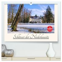 Produktbild: Schl&ouml;sser der Niederlausitz (hochwertiger Premium Wandkalender 2026 DIN A2 quer), Kunstdruck in Hochglanz