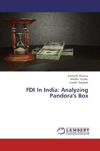 Produktbild: Khanna, S: FDI In India: Analyzing Pandora's Box