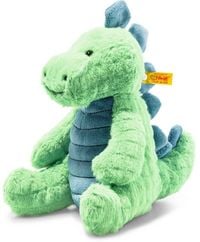 Produktbild Steiff 087813 - Soft Cuddly Friends Spott Stegosaurus, Dino, grün/petrol, 28 cm
