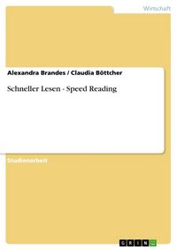 Produktbild: Schneller Lesen - Speed Reading