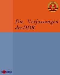 Produktbild: Die Verfassungen der DDR