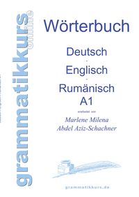 Produktbild: W&ouml;rterbuch Deutsch - Englisch - Rum&auml;nisch A1