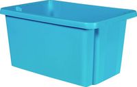 Produktbild: Curver 225414 Drehstapelbeh&auml;lter ESSENTIALS Drehstapelbox 45L, blau stapelbar Blau 1St.
