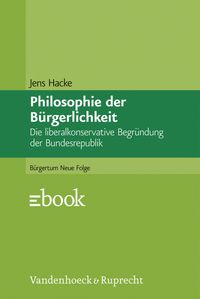 Produktbild: Philosophie der B&uuml;rgerlichkeit
