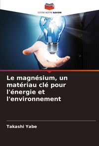 Produktbild: Le magn&eacute;sium, un mat&eacute;riau cl&eacute; pour l'&eacute;nergie et l'environnement