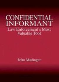 Produktbild: Madinger, J: Confidential Informant