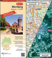 Bild vom Artikel Nürnberg Umgebungskarte mit Satellitenbild 1:250.000 vom Autor BKG-Bundesamt für Kartographie und Geodäsie