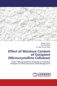 Produktbild: Effect of Moisture Content of Exicipient (Microcrystalline Cellulose)