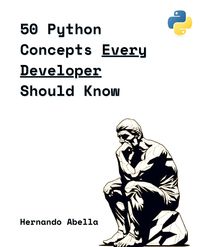 Produktbild: 50 Python Concepts Every Developer Should Know
