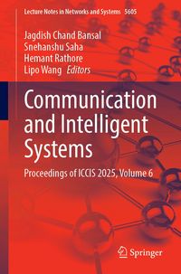 Produktbild: Communication and Intelligent Systems