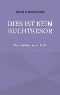 Produktbild: Dies ist kein Buchtresor