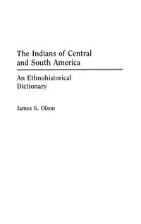 Produktbild: The Indians of Central and South America