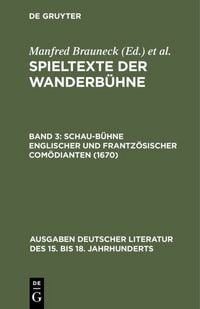 Produktbild: Schau-B&uuml;hne englischer und frantz&ouml;sischer Com&ouml;dianten (1670)