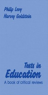 Produktbild: Tests in Education