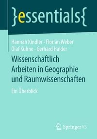 Produktbild: Wissenschaftlich Arbeiten in Geographie und Raumwissenschaften