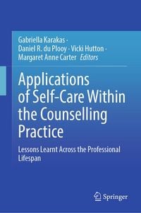Produktbild: Applications of Self-Care Within the Counselling Practice