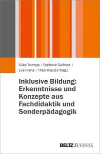Produktbild: Inklusive Bildung: Erkenntnisse und Konzepte aus Fachdidaktik und Sonderp&auml;dagogik