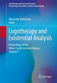 Produktbild: Logotherapy and Existential Analysis