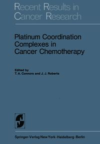 Produktbild: Platinum Coordination Complexes in Cancer Chemotherapy