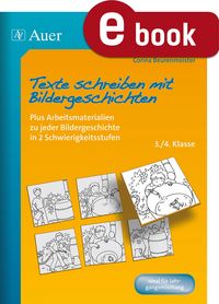 Produktbild: Texte schreiben mit Bildergeschichten 3.-4. Klasse