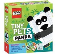Produktbild: LEGO&reg; Books. Tiny Pets: Panda (with exclusive panda mini-build, paper crafts, stickers and activity book)