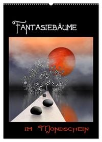 Produktbild: Fantasieb&auml;ume im Mondschein (Wandkalender 2026 DIN A2 hoch), CALVENDO Monatskalender