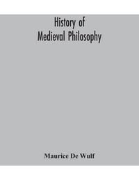 Produktbild: History Of Medieval Philosophy
