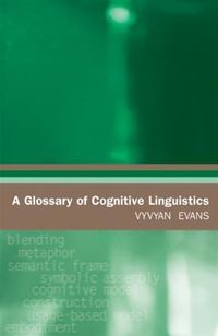 Produktbild: Glossary of Cognitive Linguistics