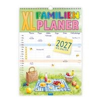 Produktbild: TR&Ouml;TSCH - Gro&szlig;bildkalender XL Familienplaner 2027 mit 6 Spalten