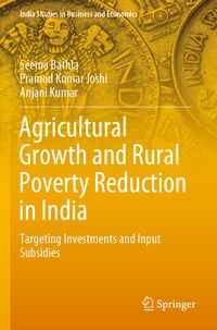 Produktbild: Agricultural Growth and Rural Poverty Reduction in India