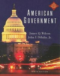 Produktbild: Wilson, J: American Governement