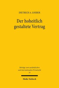 Produktbild: Der hoheitlich gestaltete Vertrag