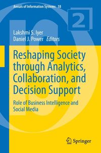 Produktbild: Reshaping Society through Analytics, Collaboration, and Decision Support